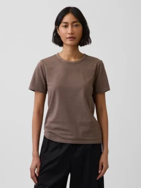 T-shirt z bawełny organicznej Vintagesoft