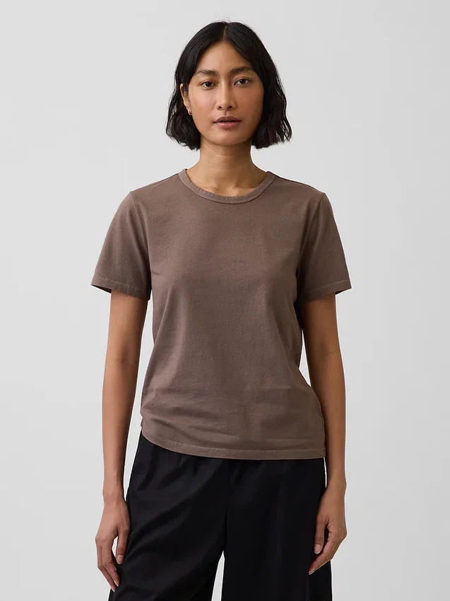 T-shirt z bawełny organicznej Vintagesoft