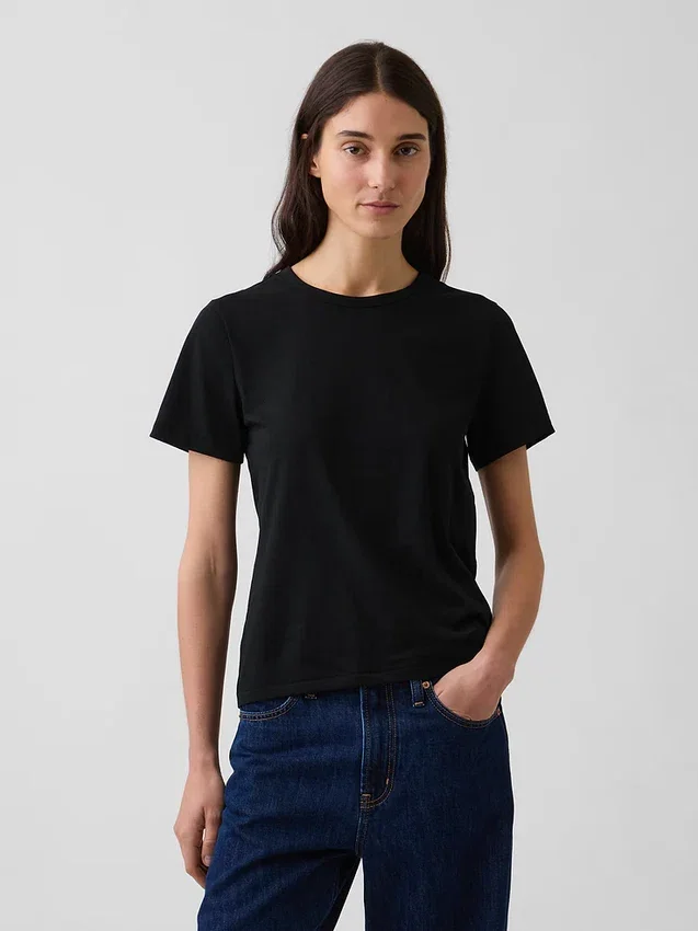 T-shirt z bawełny organicznej Vintagesoft