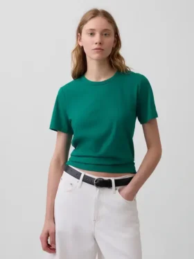 T-shirt z bawełny organicznej Vintagesoft