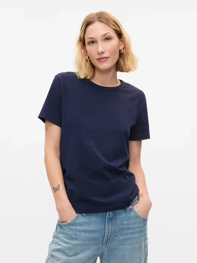 T-shirt z bawełny organicznej Vintagesoft