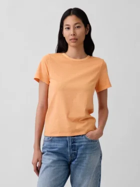 T-shirt z bawełny organicznej Vintagesoft