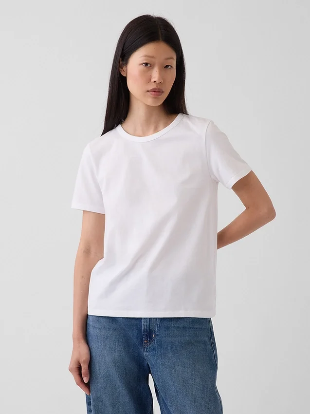 T-shirt z bawełny organicznej Vintagesoft
