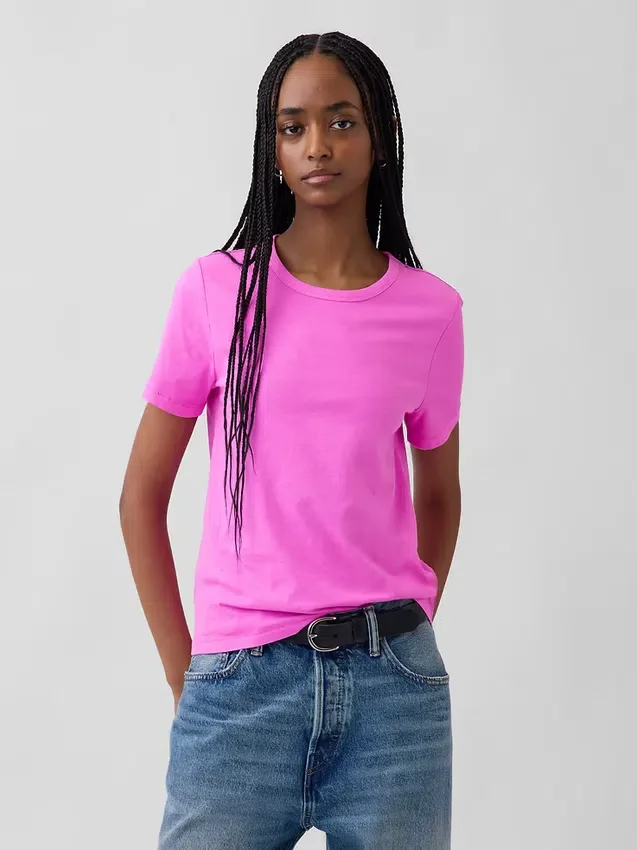 T-shirt z bawełny organicznej Vintagesoft