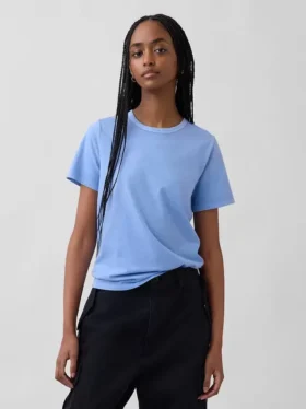 T-shirt z bawełny organicznej Vintagesoft