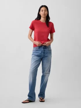 T-shirt z bawełny organicznej Vintagesoft