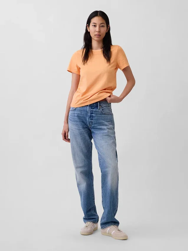 T-shirt z bawełny organicznej Vintagesoft