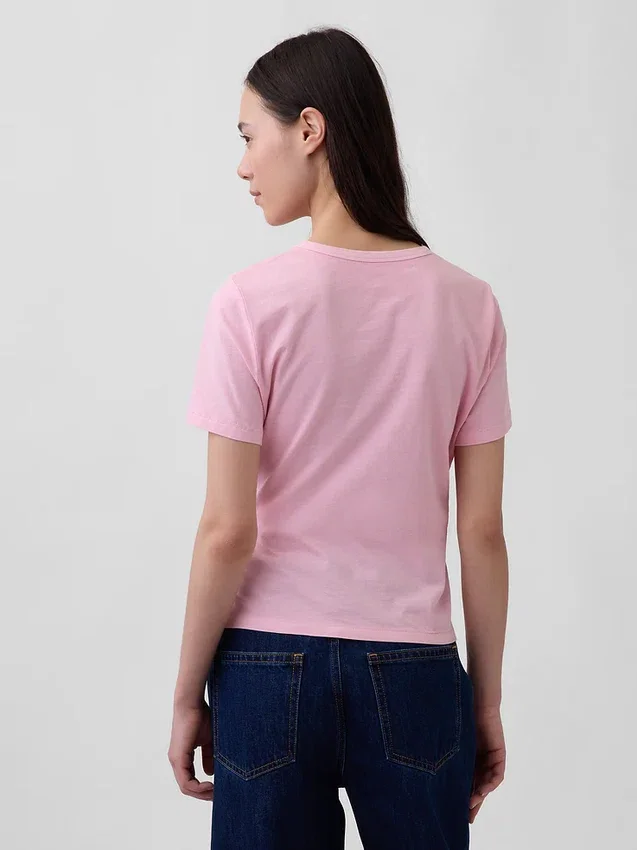 T-shirt z bawełny organicznej Vintagesoft