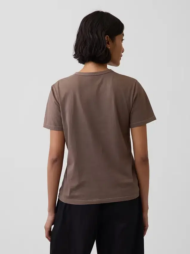 T-shirt z bawełny organicznej Vintagesoft