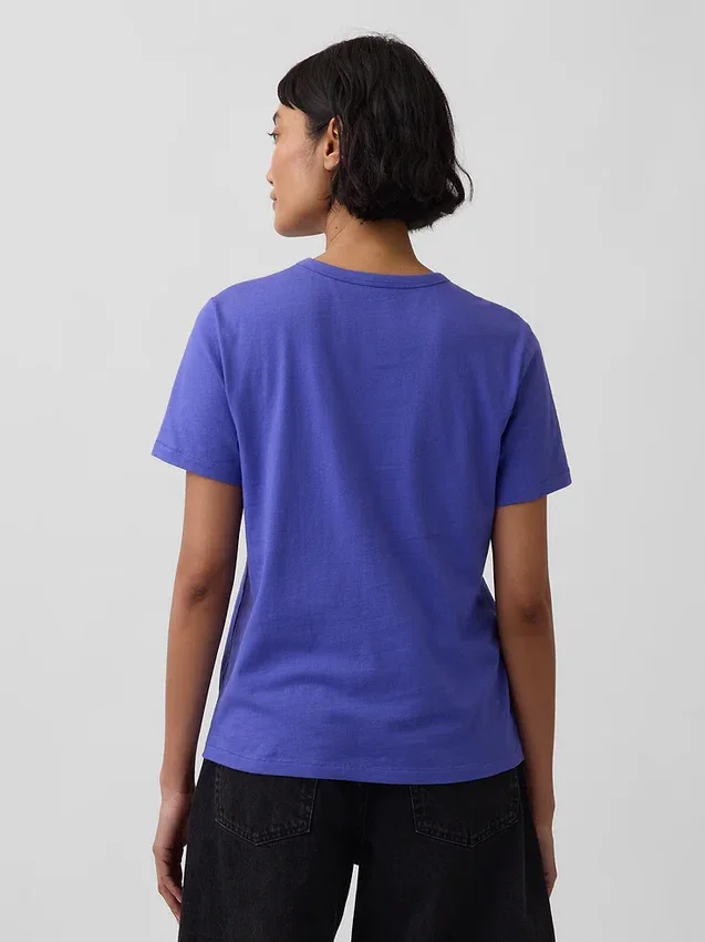 T-shirt z bawełny organicznej Vintagesoft