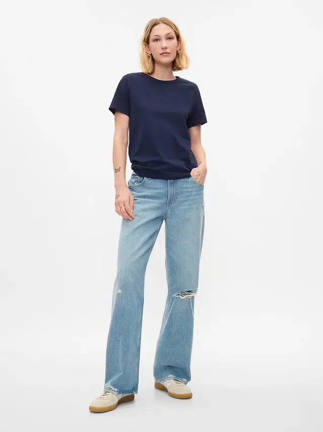 T-shirt z bawełny organicznej Vintagesoft