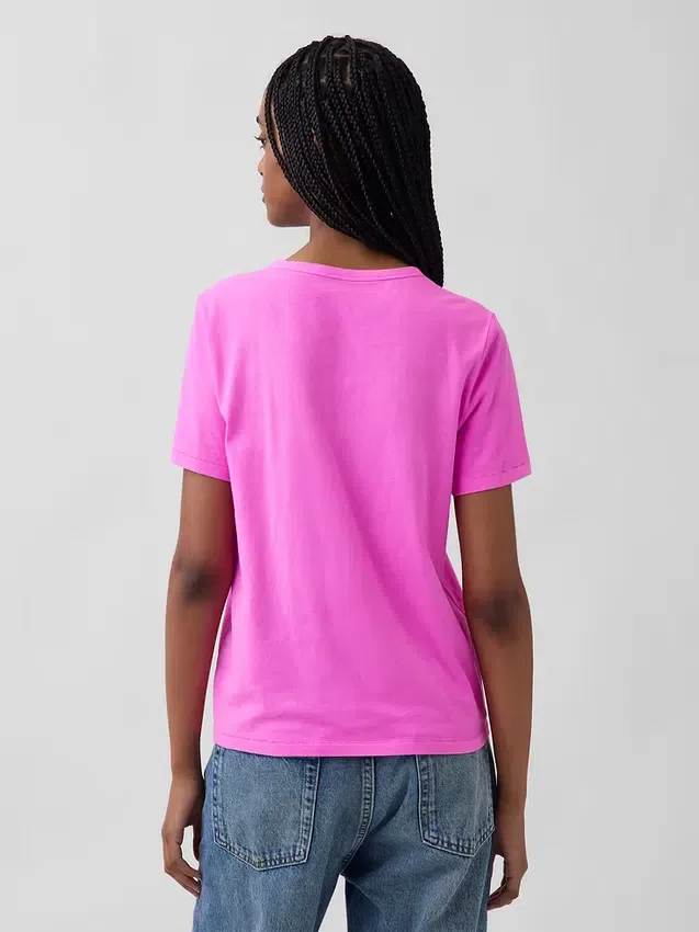 T-shirt z bawełny organicznej Vintagesoft