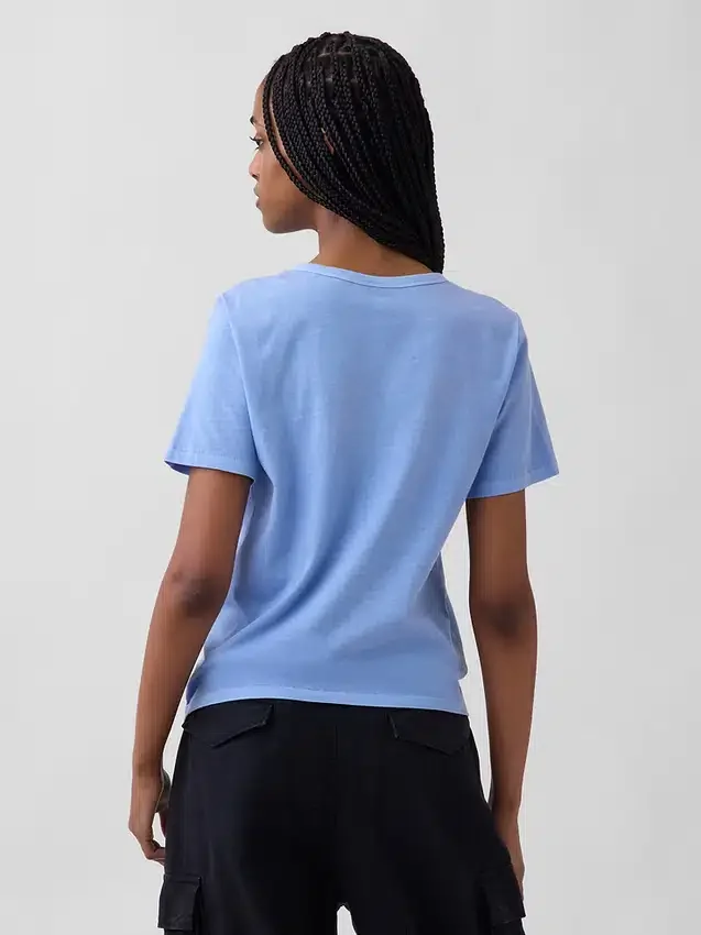 T-shirt z bawełny organicznej Vintagesoft