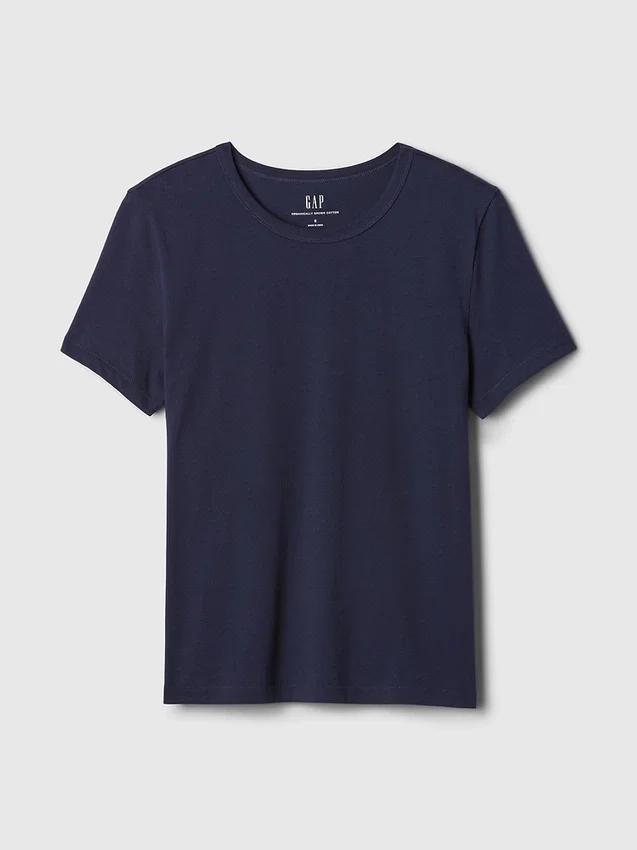 T-shirt z bawełny organicznej Vintagesoft