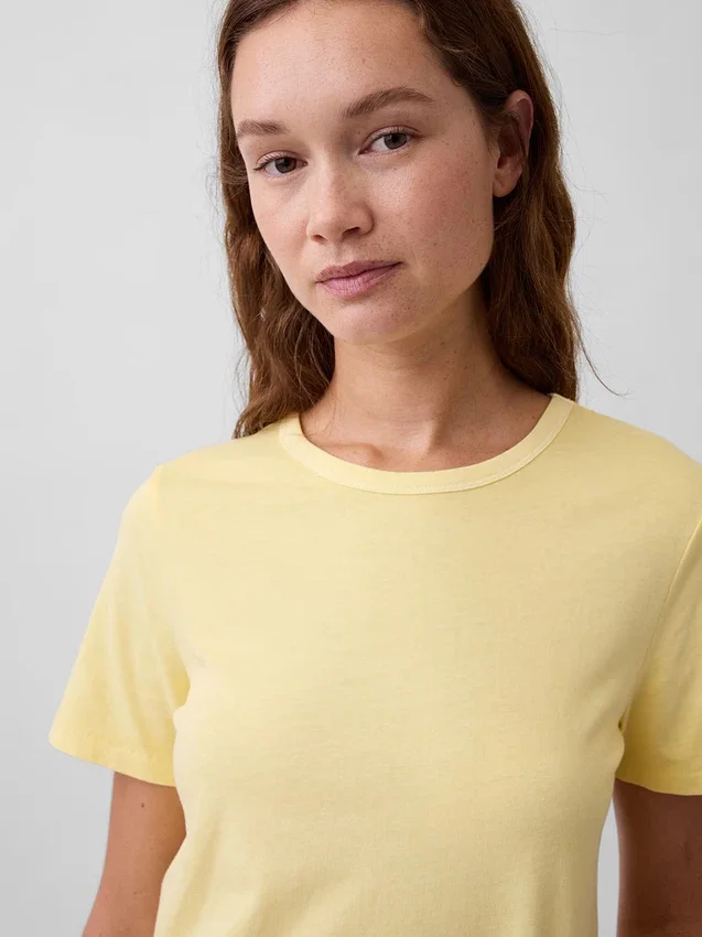 T-shirt z bawełny organicznej Vintagesoft