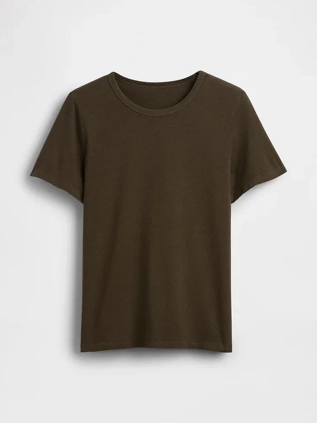 T-shirt z bawełny organicznej Vintagesoft