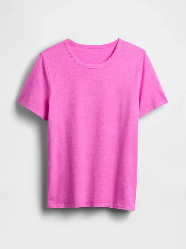T-shirt z bawełny organicznej Vintagesoft
