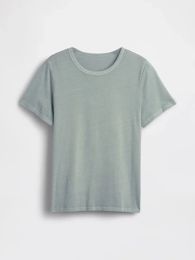 T-shirt z bawełny organicznej Vintagesoft