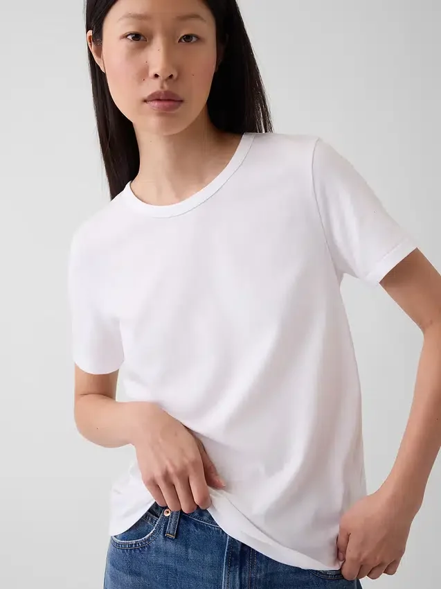 T-shirt z bawełny organicznej Vintagesoft