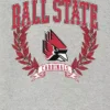 T-shirt z ciemną grafiką „Laurels” Uniwersytetu Ball State