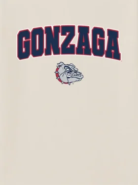 T-shirt z ciemnym nadrukiem przedstawiającym Arch Logo Uniwersytetu Gonzaga