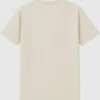T-shirt z ciemnym nadrukiem przedstawiającym herb uczelni TCU (Texas Christian University)