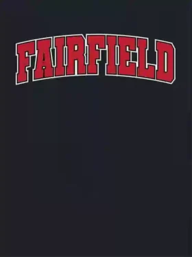 T-shirt z dodatkowym nadrukiem przedstawiającym Arch Logo Uniwersytetu Fairfield