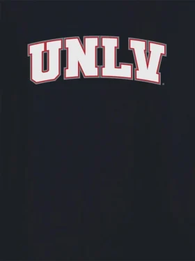T-shirt z dodatkowym nadrukiem przedstawiającym Arch Logo Uniwersytetu Nevada w Las Vegas