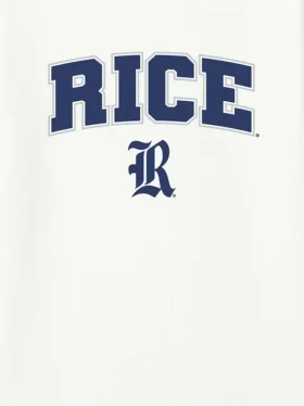 T-shirt z dodatkowym nadrukiem przedstawiającym Arch Logo Uniwersytetu Rice’a