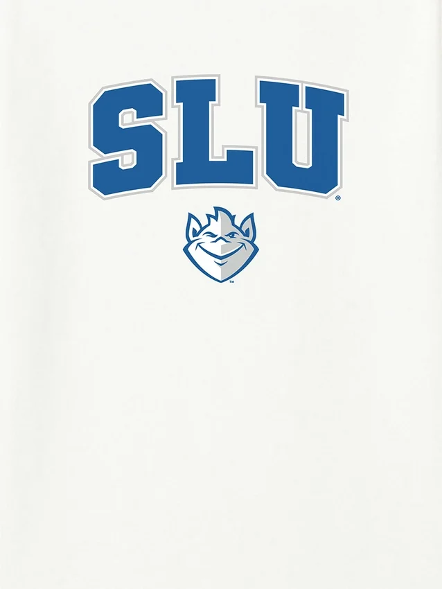 T-shirt z dodatkowym nadrukiem przedstawiającym Arch Logo Uniwersytetu Saint Louis