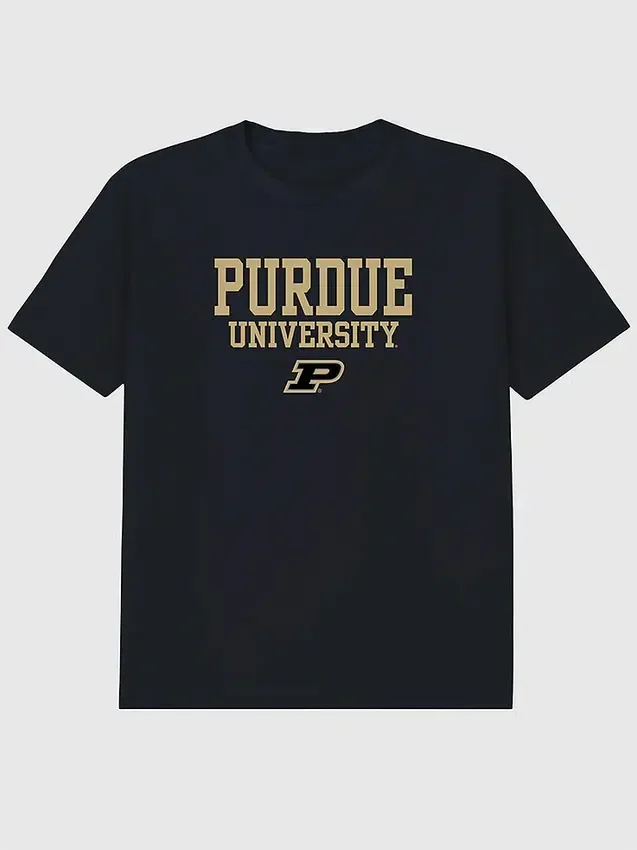 T-shirt z grafiką „Legacy” Uniwersytetu Purdue