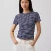T-shirt z gęsto tkanego dżerseju