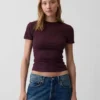 T-shirt z gęsto tkanego dżerseju