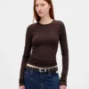 T-shirt z gęsto tkanego dżerseju