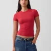 T-shirt z gęsto tkanego dżerseju