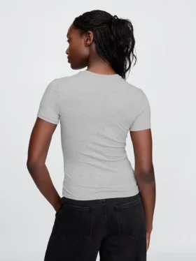 T-shirt z gęsto tkanego dżerseju