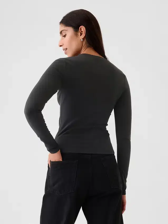 T-shirt z gęsto tkanego dżerseju