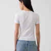 T-shirt z gęsto tkanego dżerseju