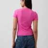T-shirt z gęsto tkanego dżerseju