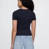 T-shirt z gęsto tkanego dżerseju