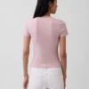 T-shirt z gęsto tkanego dżerseju