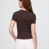 T-shirt z gęsto tkanego dżerseju