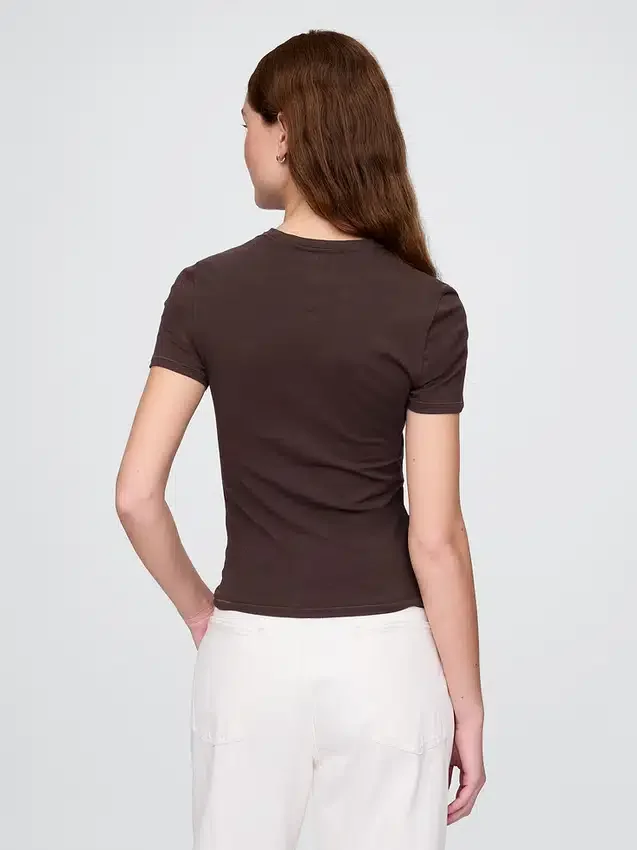 T-shirt z gęsto tkanego dżerseju