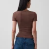 T-shirt z gęsto tkanego dżerseju