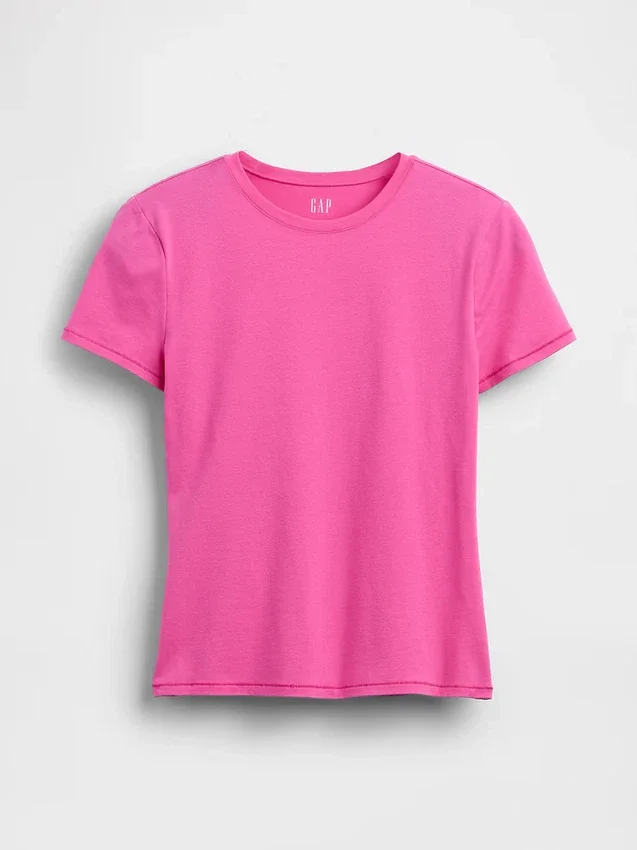 T-shirt z gęsto tkanego dżerseju