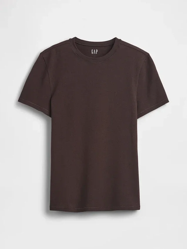 T-shirt z gęsto tkanego dżerseju