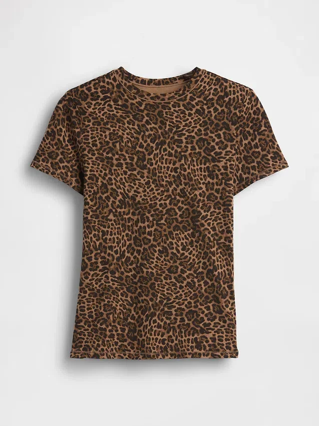 T-shirt z gęsto tkanego dżerseju