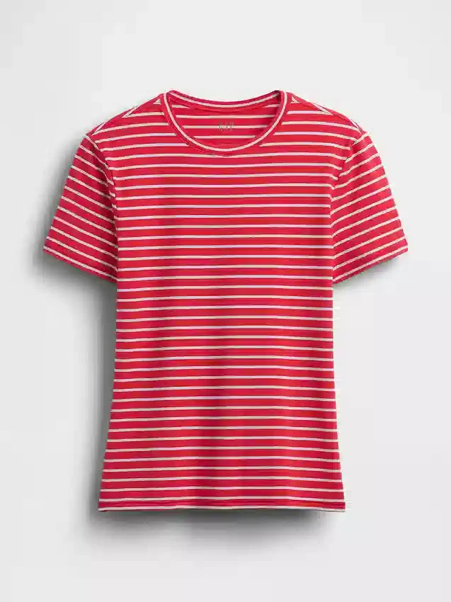 T-shirt z gęsto tkanego dżerseju