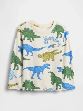 T-shirt z kieszenią dla niemowląt i Maluchów – model do łączenia z innymi ubraniami