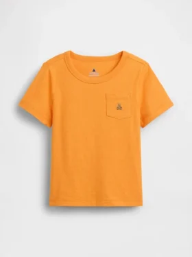 T-shirt z kieszenią dla niemowląt i Maluchów – model do łączenia z innymi ubraniami